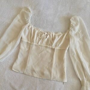 Wilfred Duke Blouse in light birch